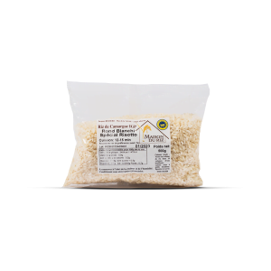 Le riz à risotto est un riz d’origine italienne utilisé pour les plats en sauce où il absorbe le jus et conserve toutes ses saveurs.