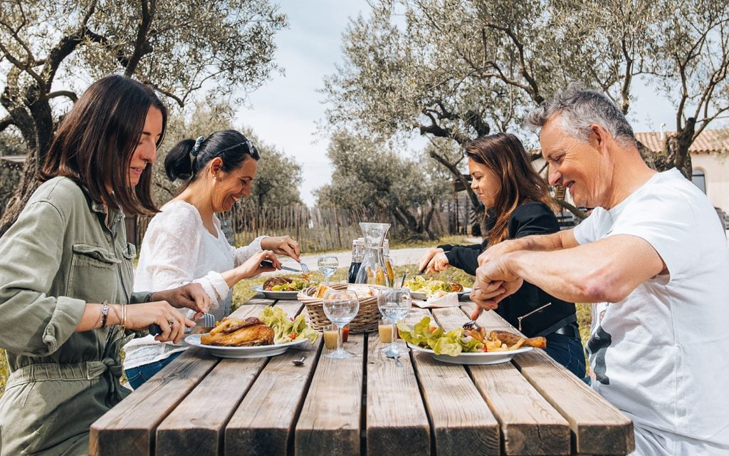 Le restaurant paysan du Domaine L'Oulivie.