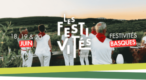 Participez aux Festivités Basques les 18, 19 et 20 juin au Domaine de l'Oulivie ! Jeux, musique, chants et gastronomie basques. Sur réservation.