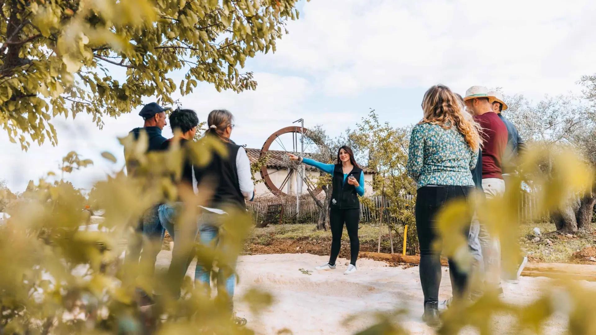 Visites guidées du domaine de l'Oulivie